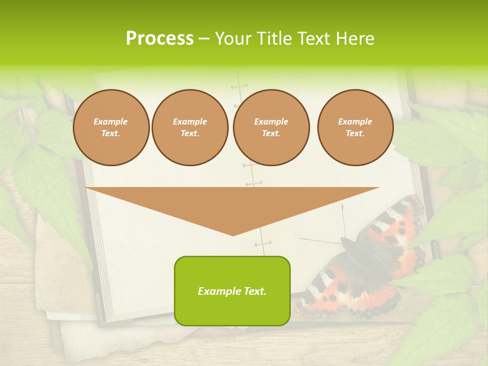 Book Decoration Retro PowerPoint Template