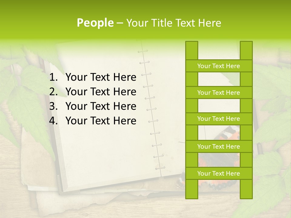 Book Decoration Retro PowerPoint Template