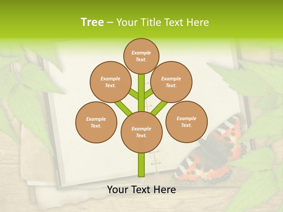 Book Decoration Retro PowerPoint Template