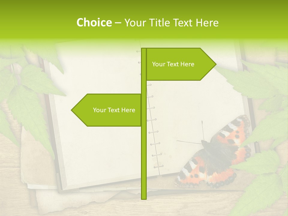 Book Decoration Retro PowerPoint Template