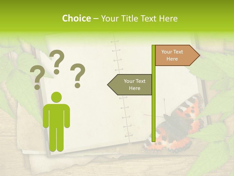 Book Decoration Retro PowerPoint Template