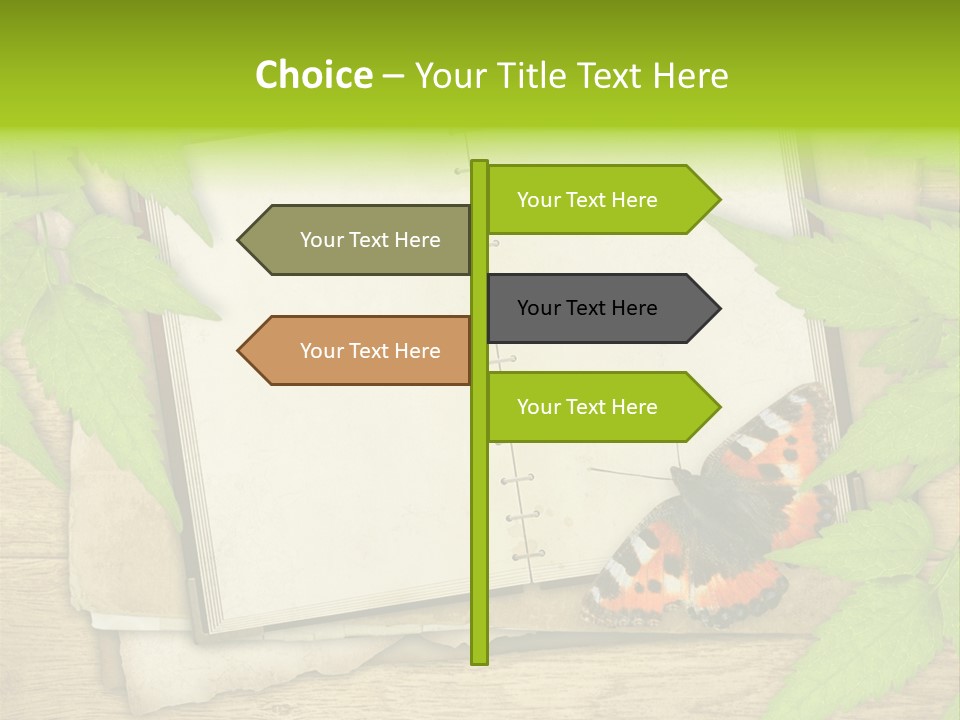 Book Decoration Retro PowerPoint Template