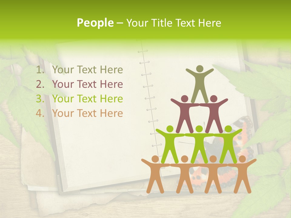 Book Decoration Retro PowerPoint Template