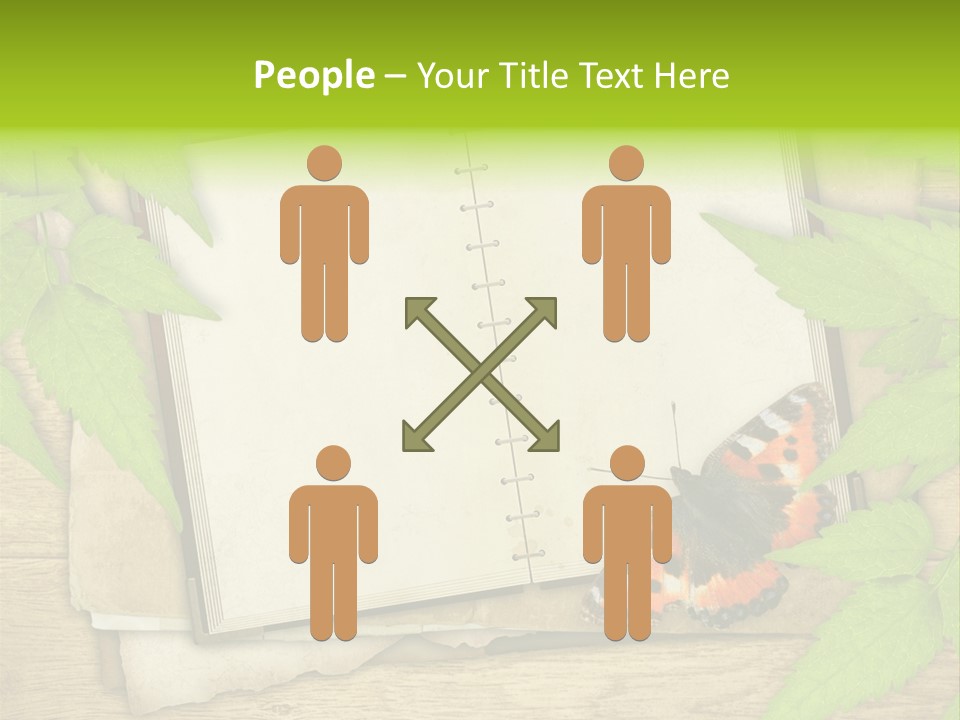 Book Decoration Retro PowerPoint Template