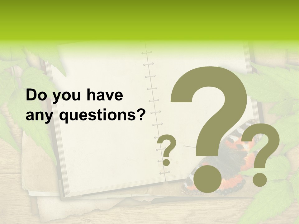 Book Decoration Retro PowerPoint Template