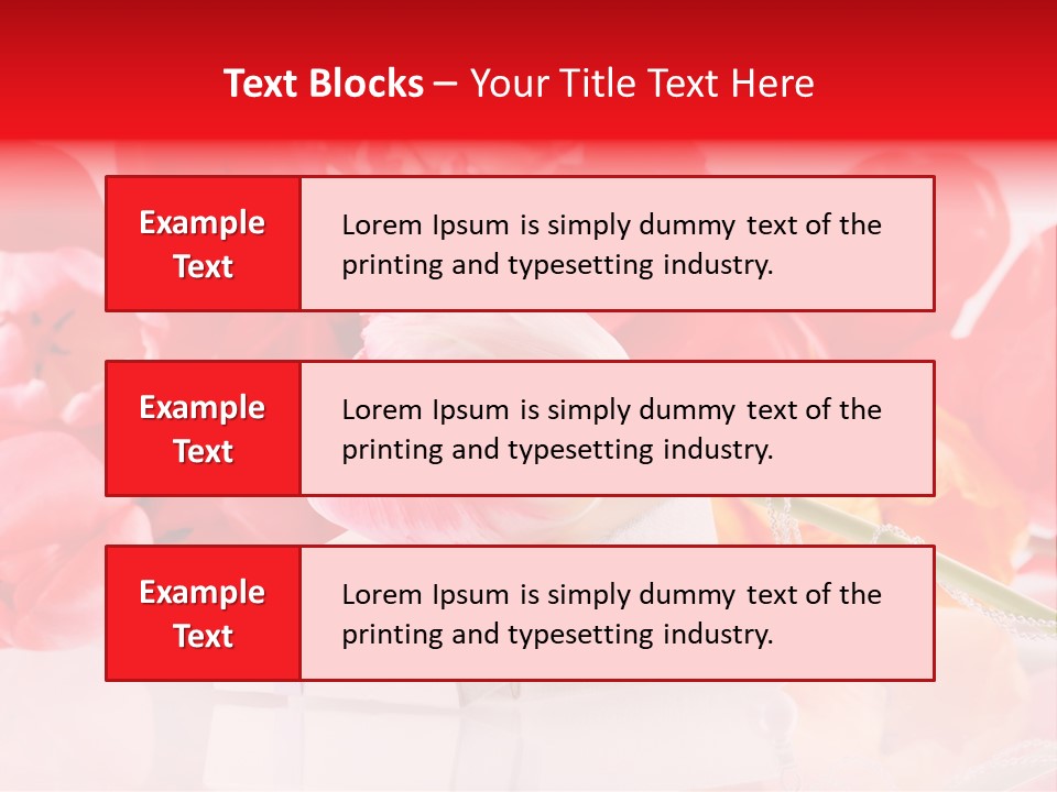 Flowers And Gift PowerPoint Template