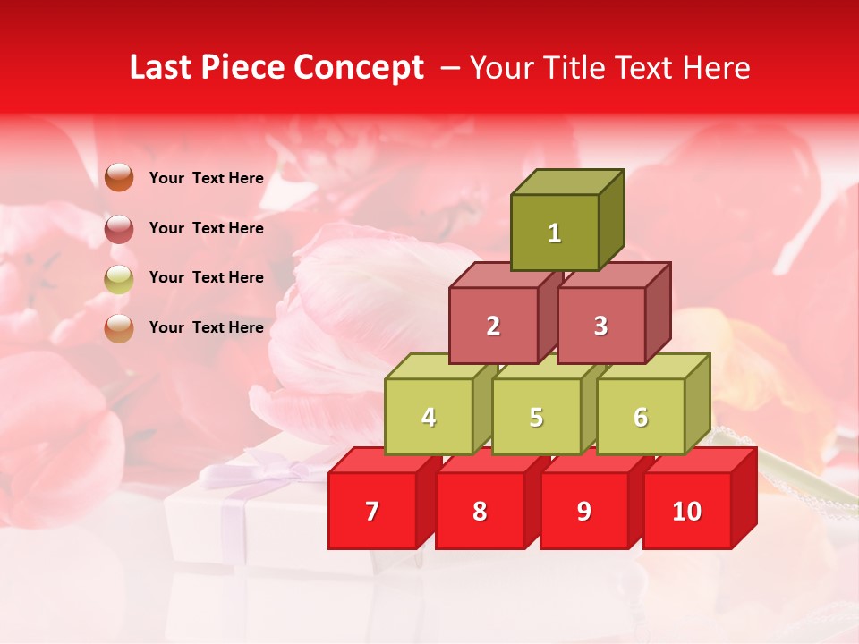 Flowers And Gift PowerPoint Template