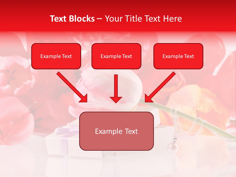 Flowers And Gift PowerPoint Template