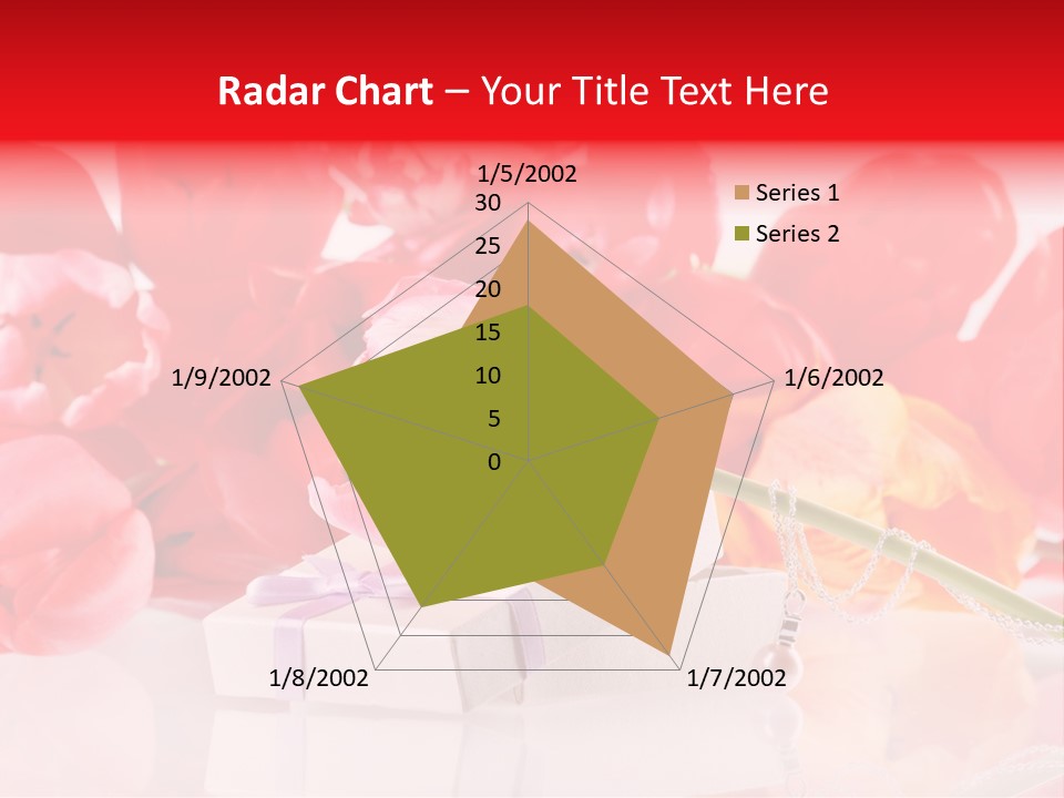 Flowers And Gift PowerPoint Template