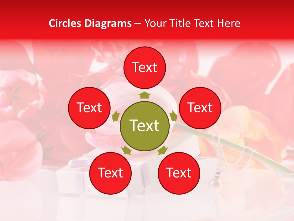 Flowers And Gift PowerPoint Template