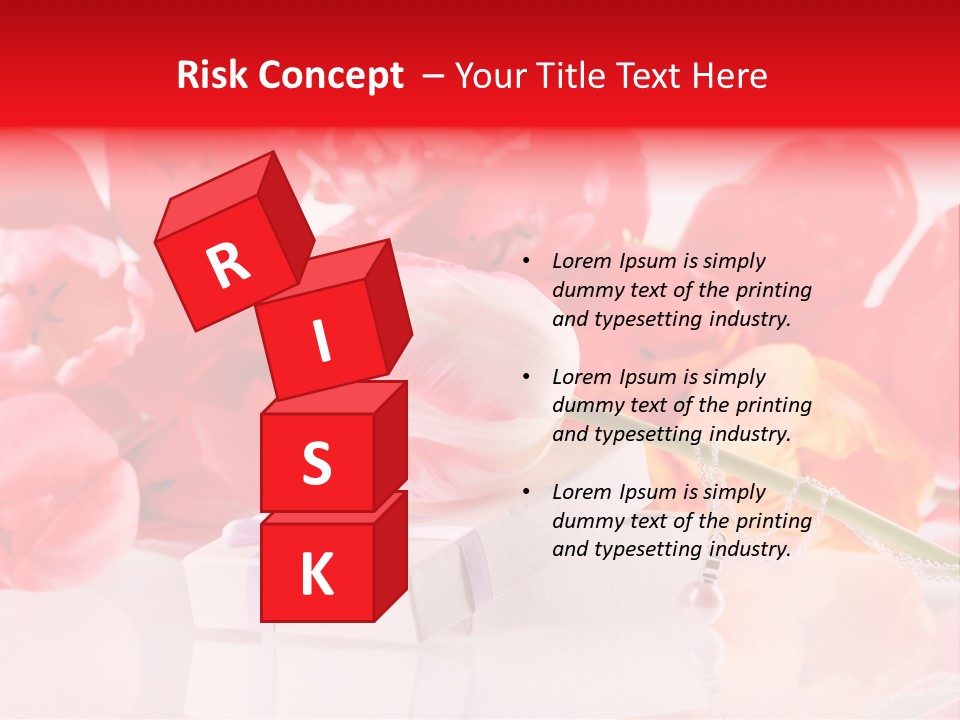 Flowers And Gift PowerPoint Template