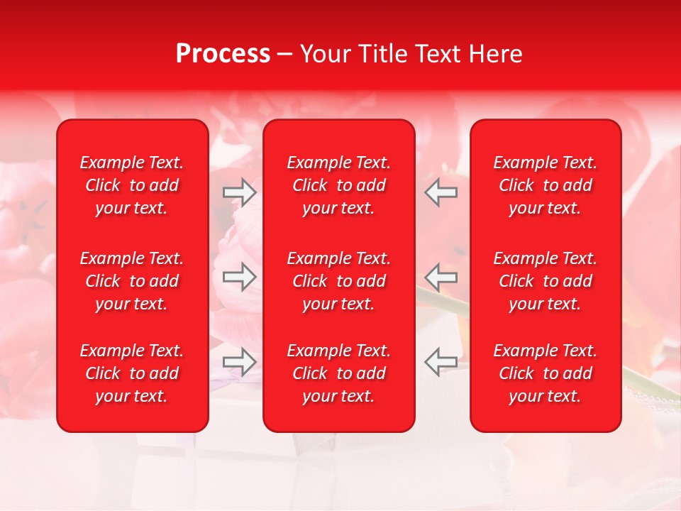Flowers And Gift PowerPoint Template