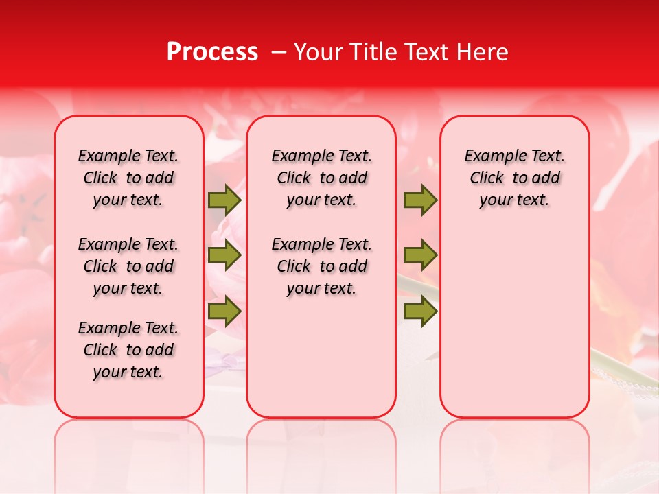Flowers And Gift PowerPoint Template