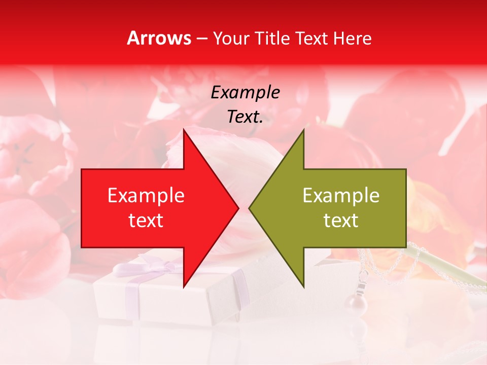 Flowers And Gift PowerPoint Template