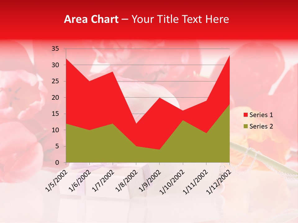 Flowers And Gift PowerPoint Template