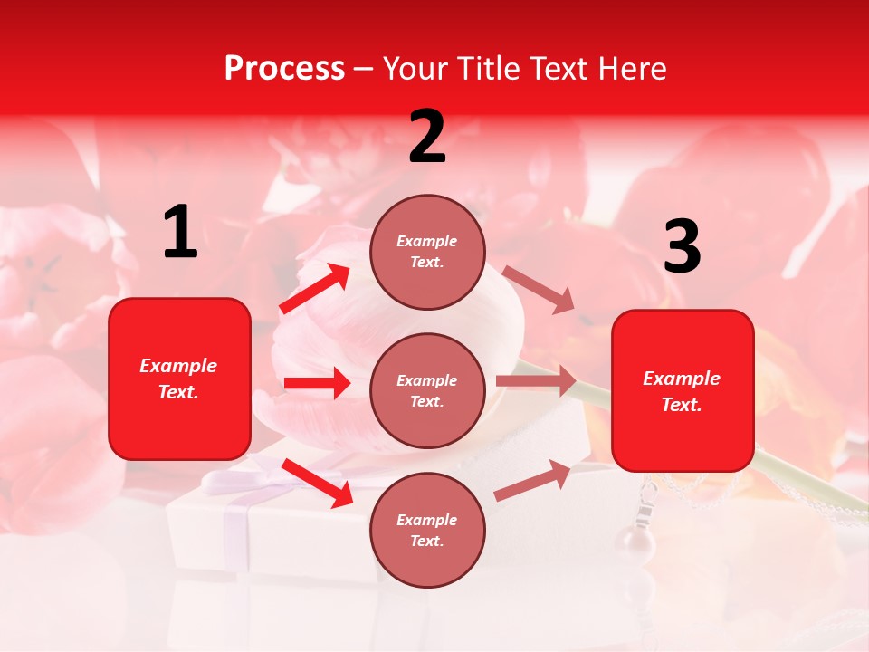 Flowers And Gift PowerPoint Template