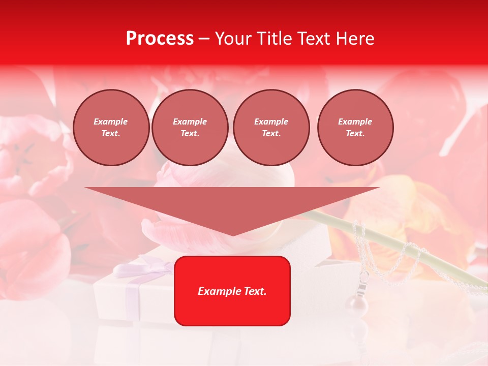 Flowers And Gift PowerPoint Template