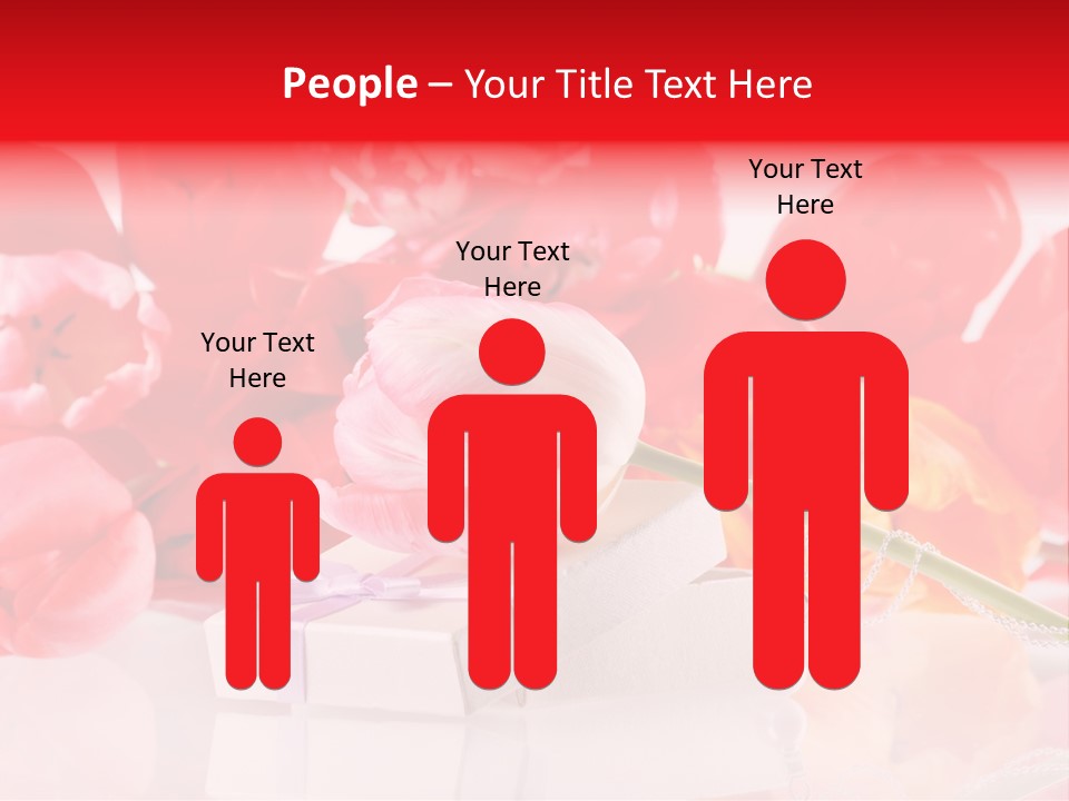 Flowers And Gift PowerPoint Template