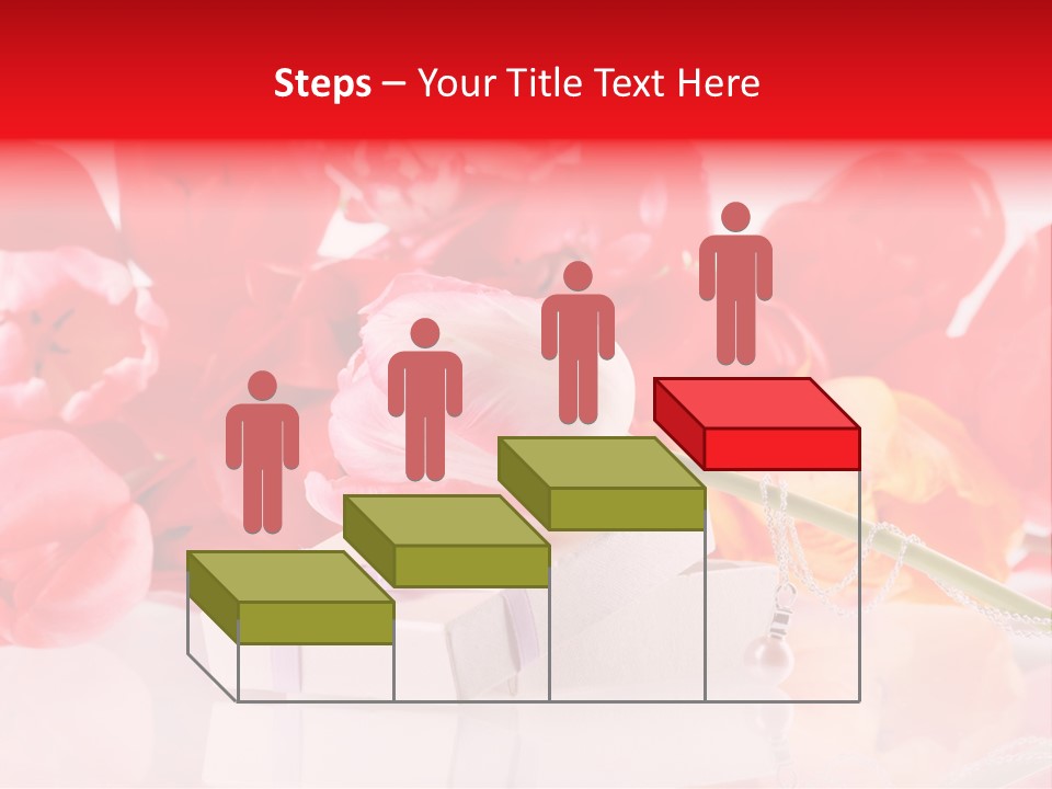 Flowers And Gift PowerPoint Template