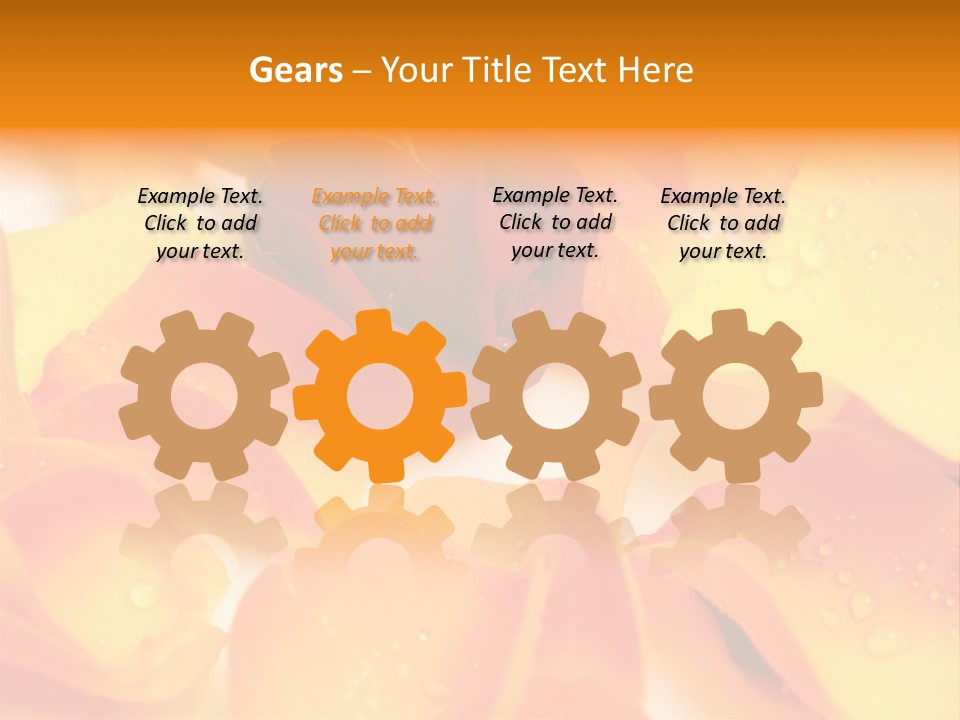 Beauty Flowers PowerPoint Template