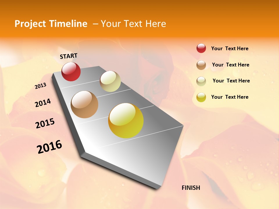 Beauty Flowers PowerPoint Template
