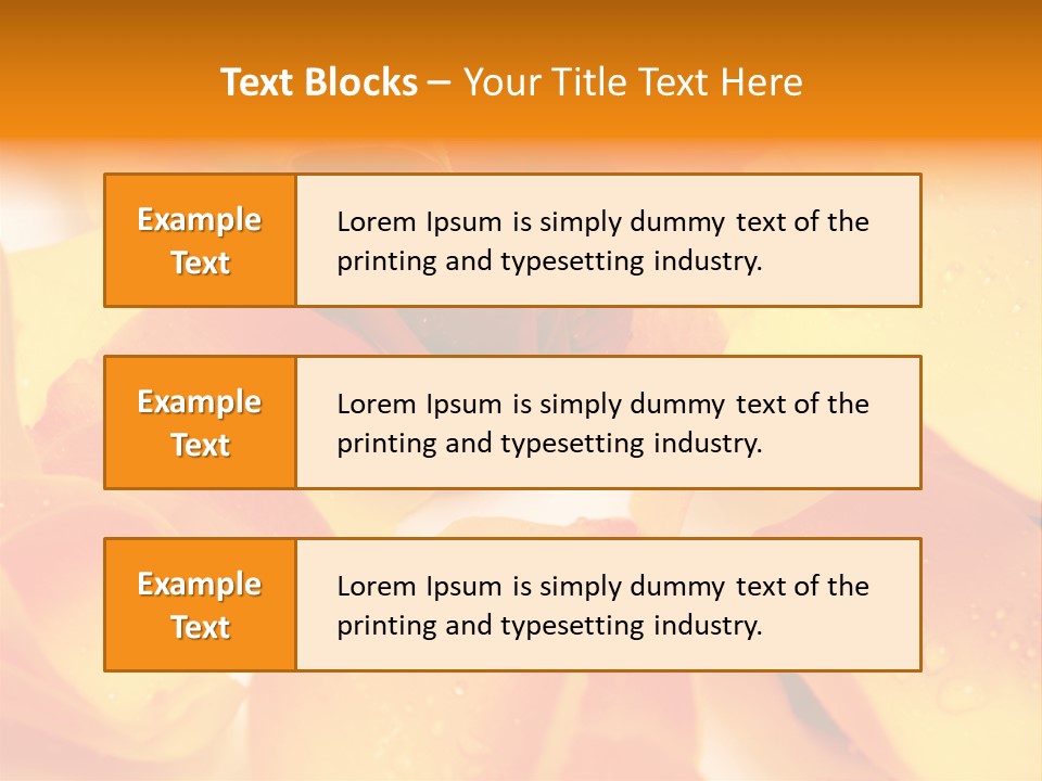 Beauty Flowers PowerPoint Template