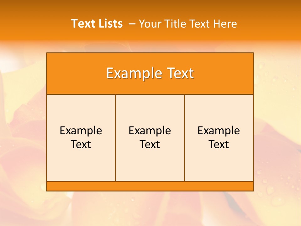Beauty Flowers PowerPoint Template