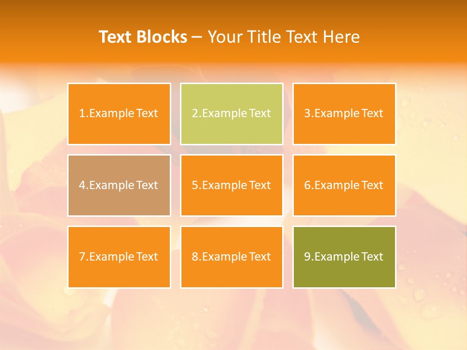 Beauty Flowers PowerPoint Template