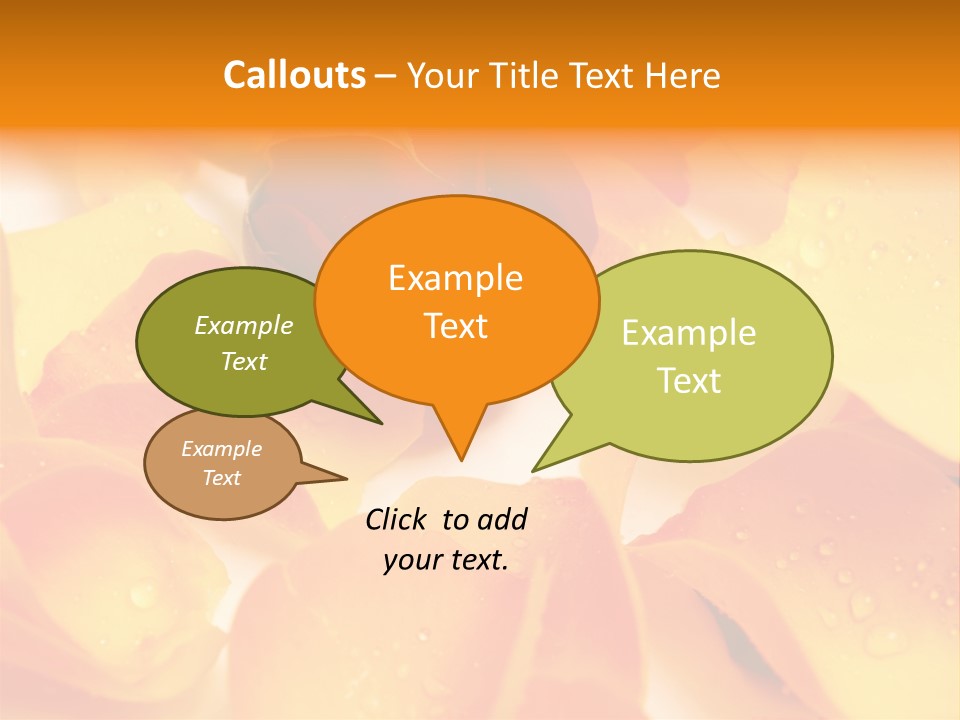 Beauty Flowers PowerPoint Template