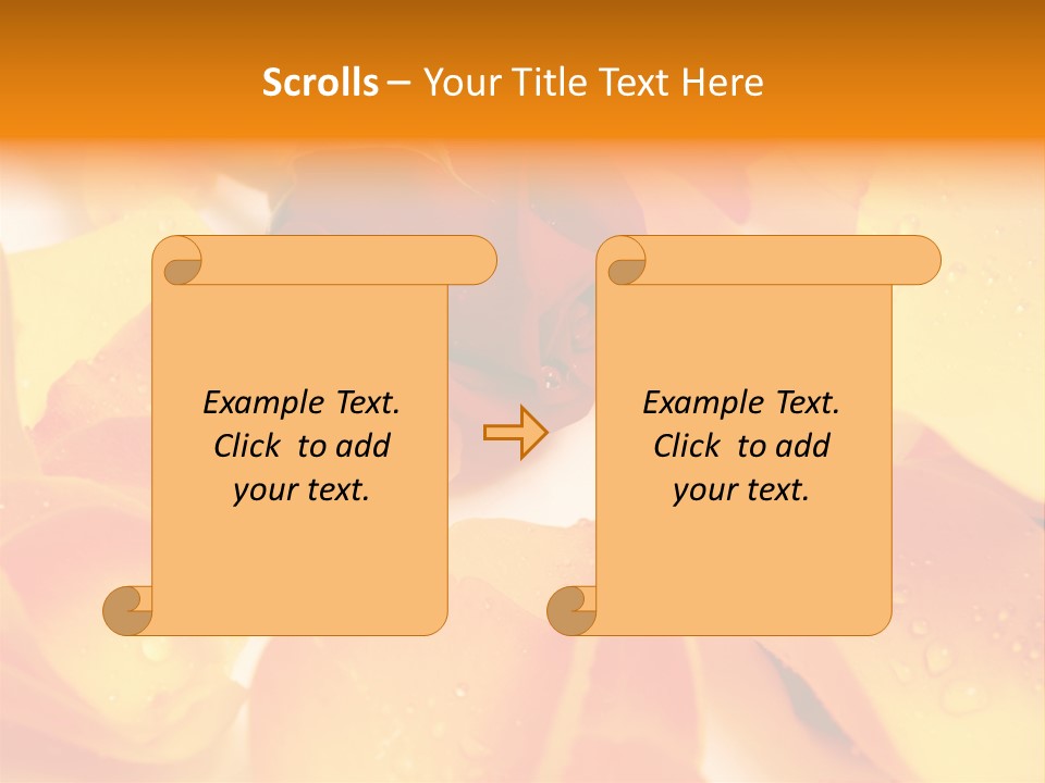 Beauty Flowers PowerPoint Template