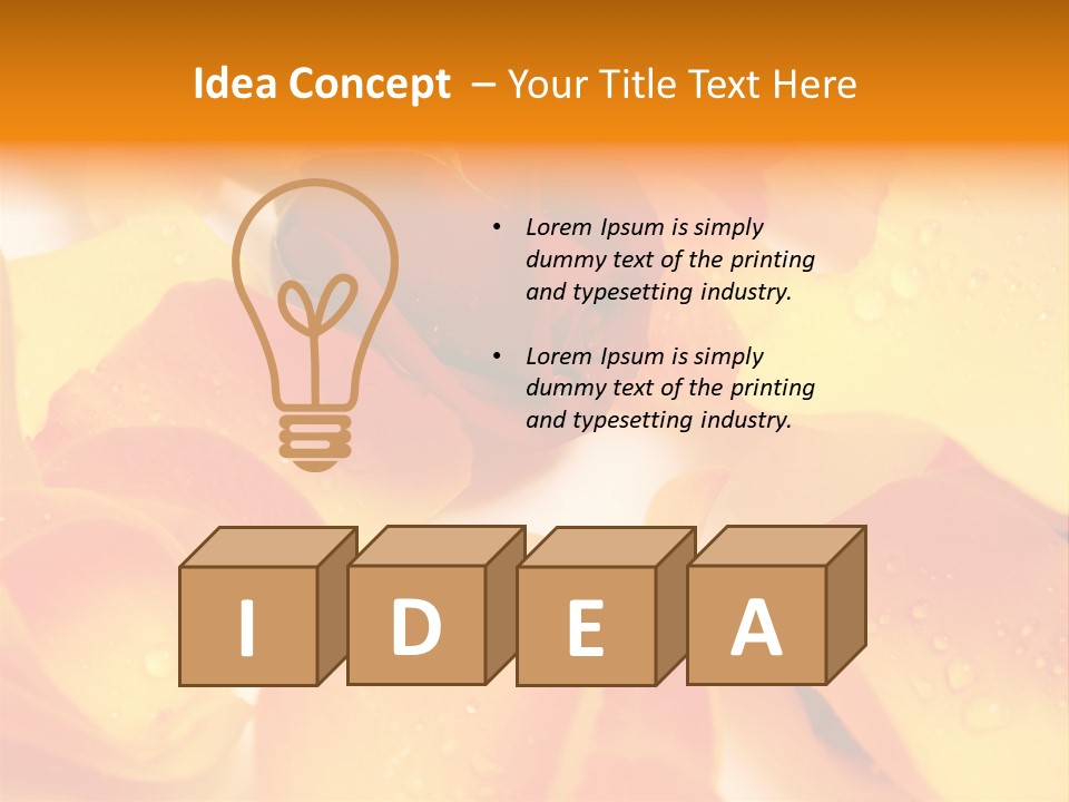 Beauty Flowers PowerPoint Template