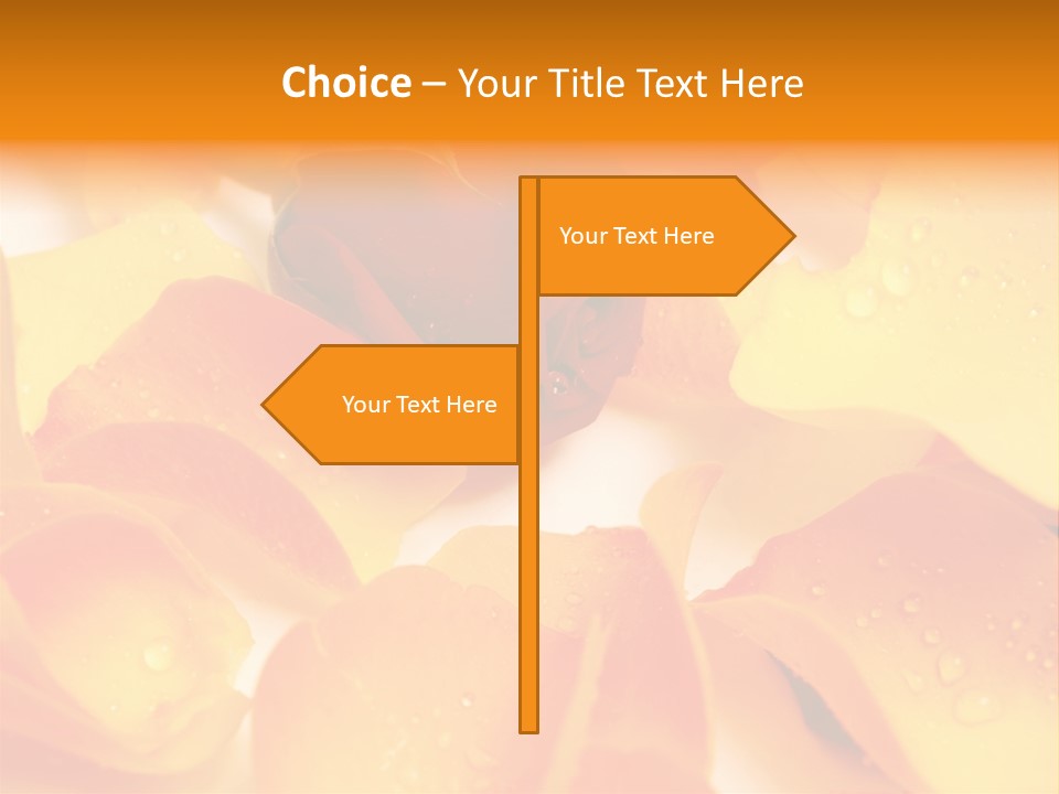 Beauty Flowers PowerPoint Template