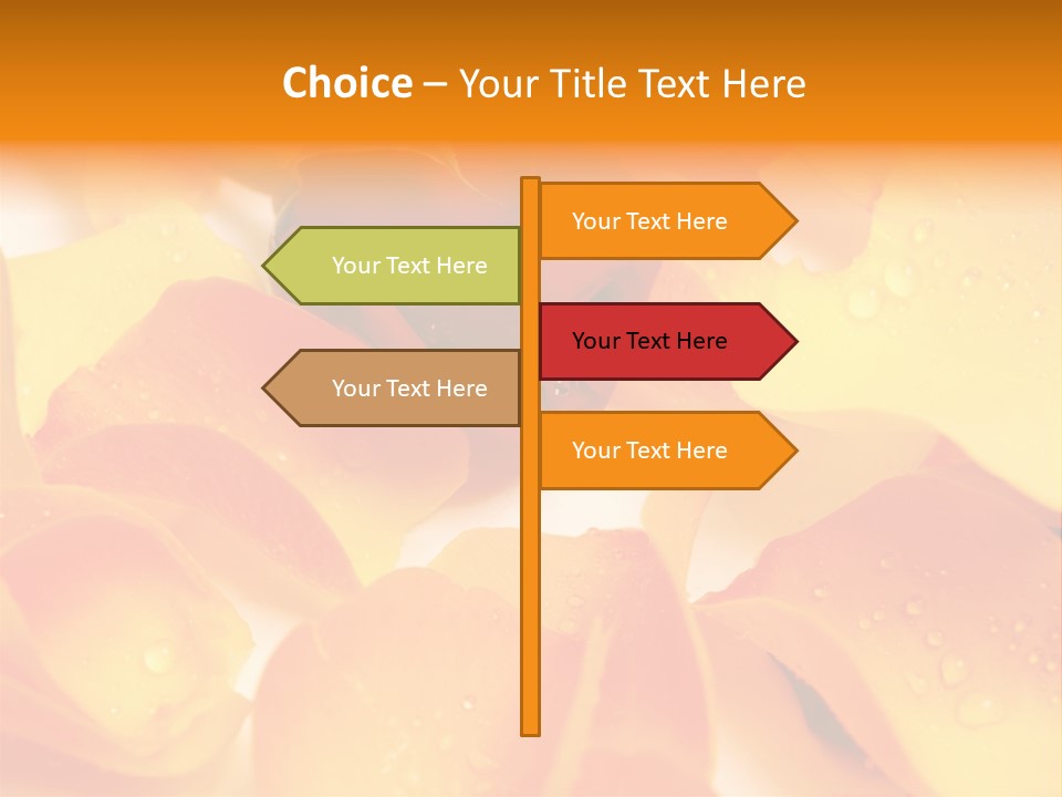 Beauty Flowers PowerPoint Template