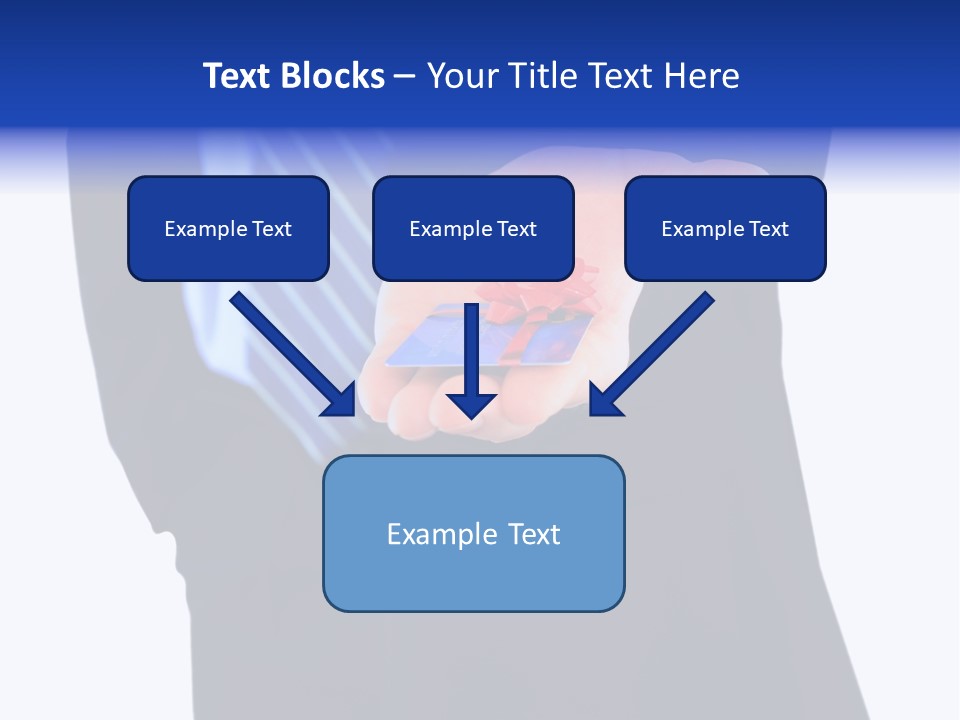 Debit Presents Card PowerPoint Template