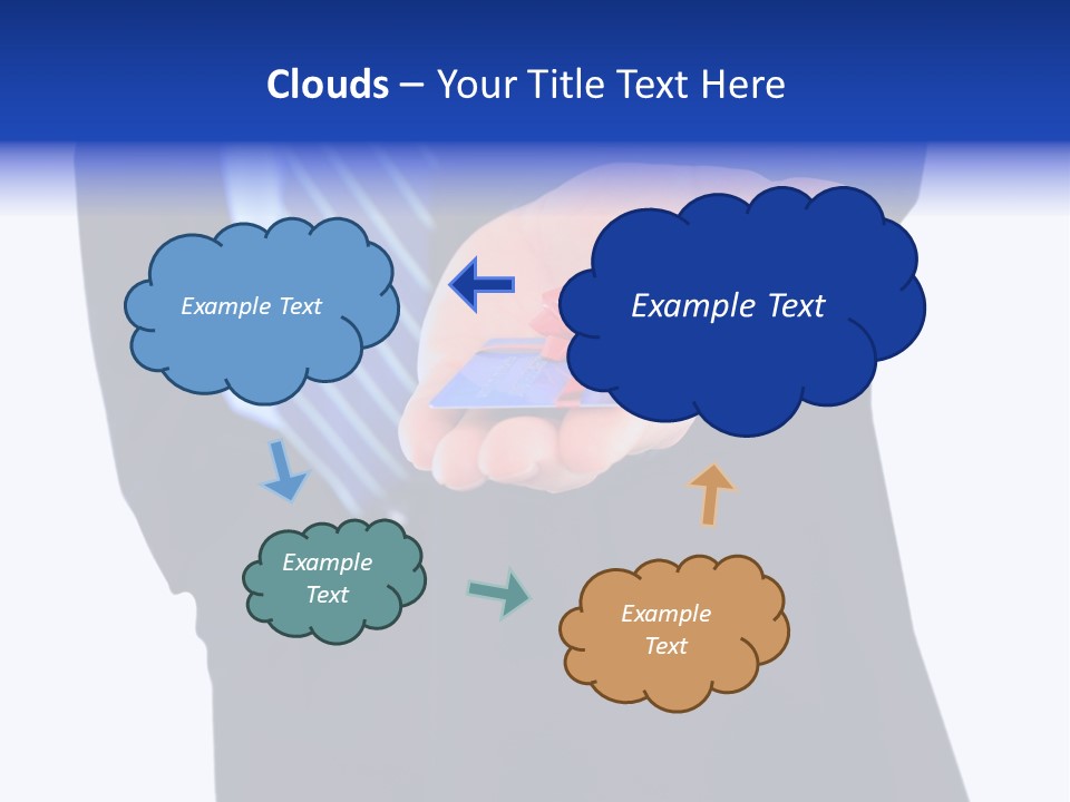 Debit Presents Card PowerPoint Template