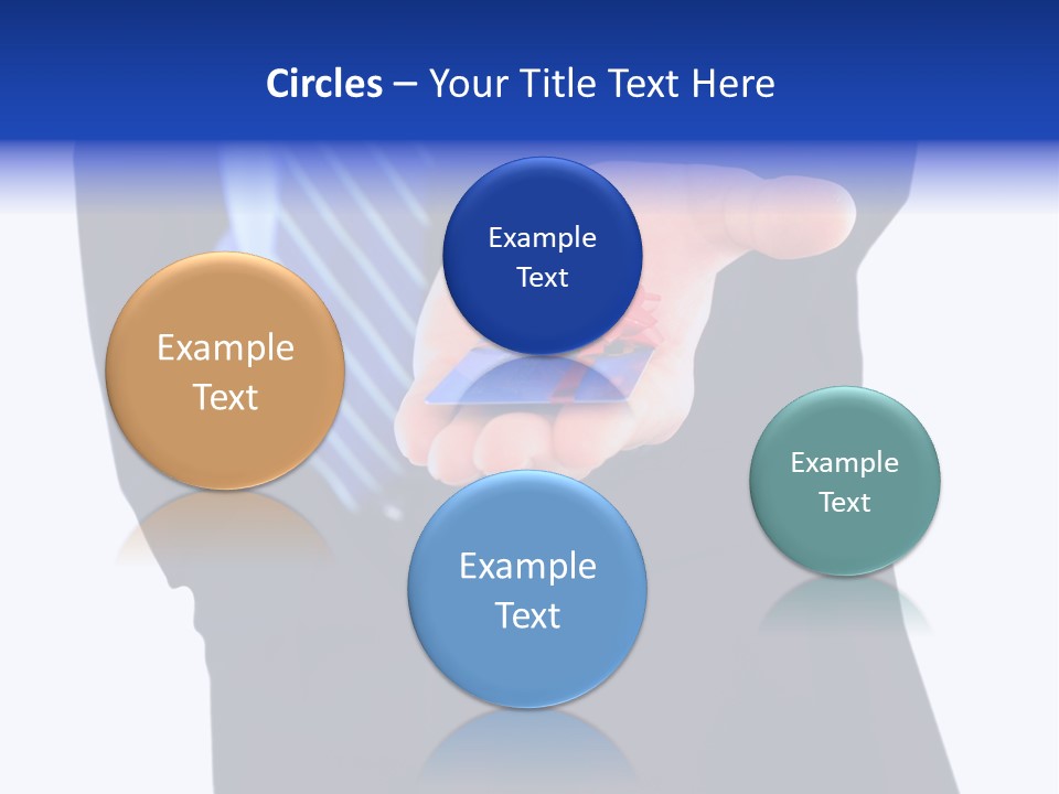 Debit Presents Card PowerPoint Template