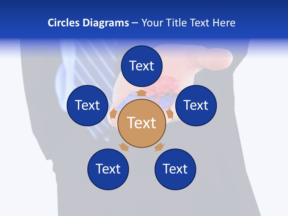 Debit Presents Card PowerPoint Template