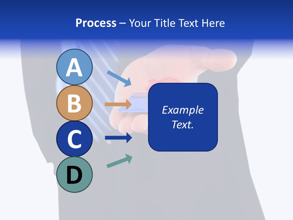 Debit Presents Card PowerPoint Template