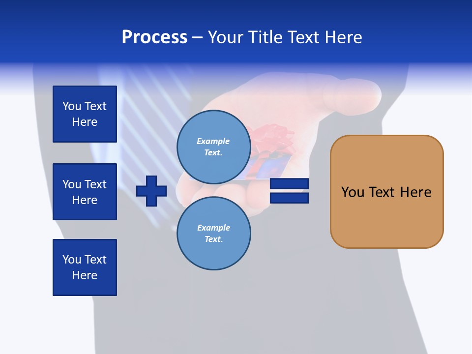 Debit Presents Card PowerPoint Template