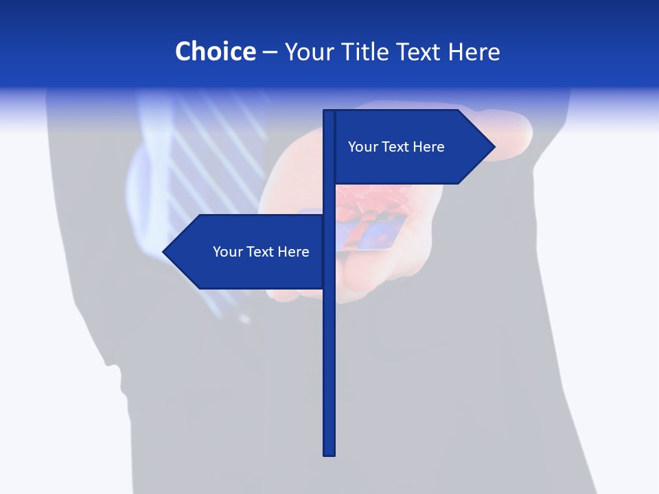 Debit Presents Card PowerPoint Template