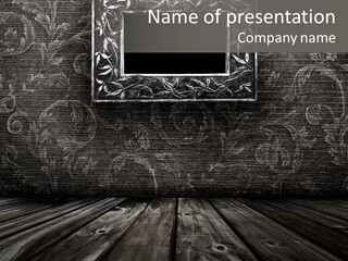 Photography Wood PowerPoint Template