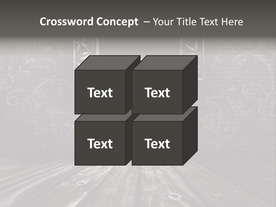 Photography Wood PowerPoint Template