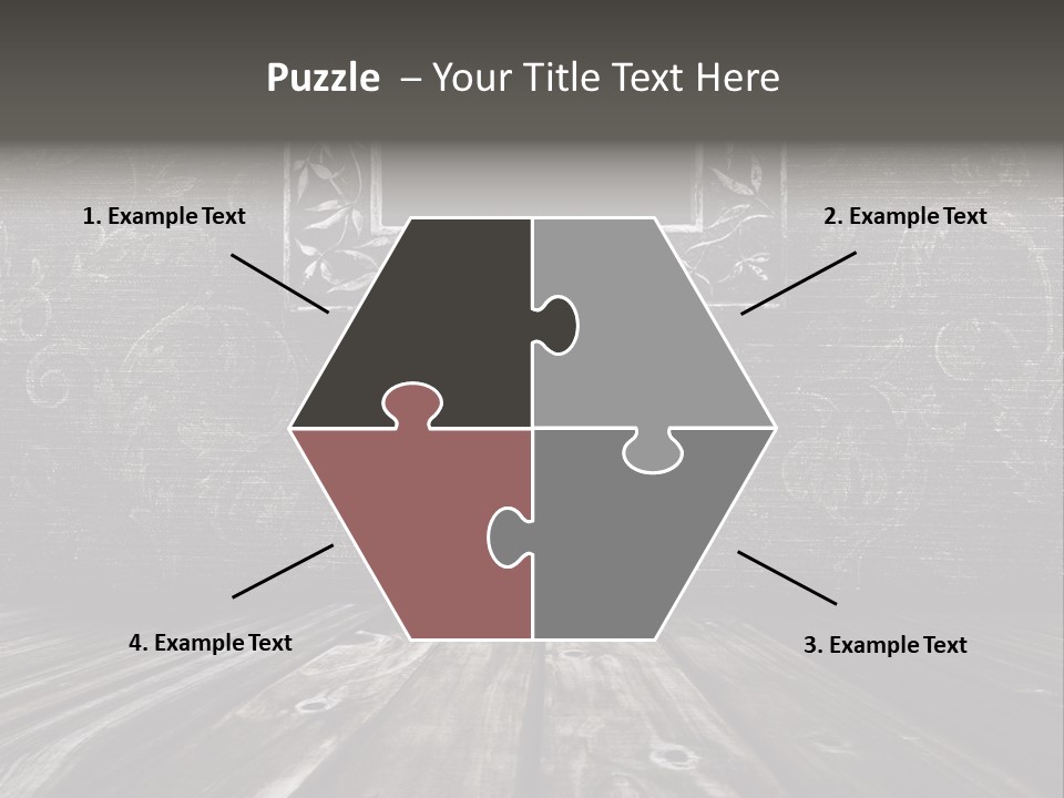 Photography Wood PowerPoint Template