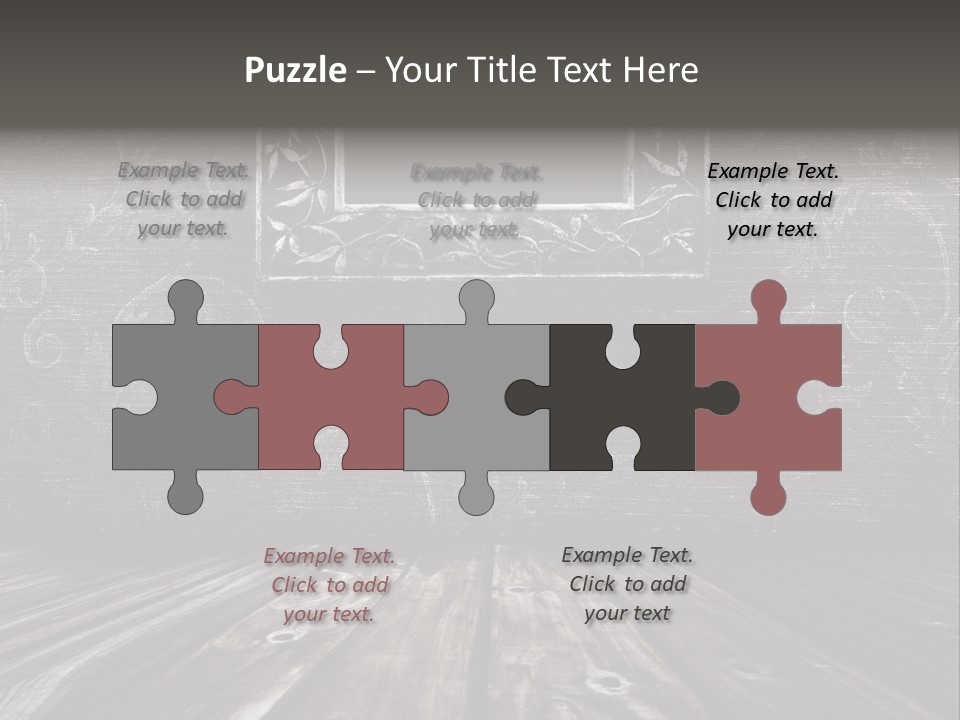 Photography Wood PowerPoint Template