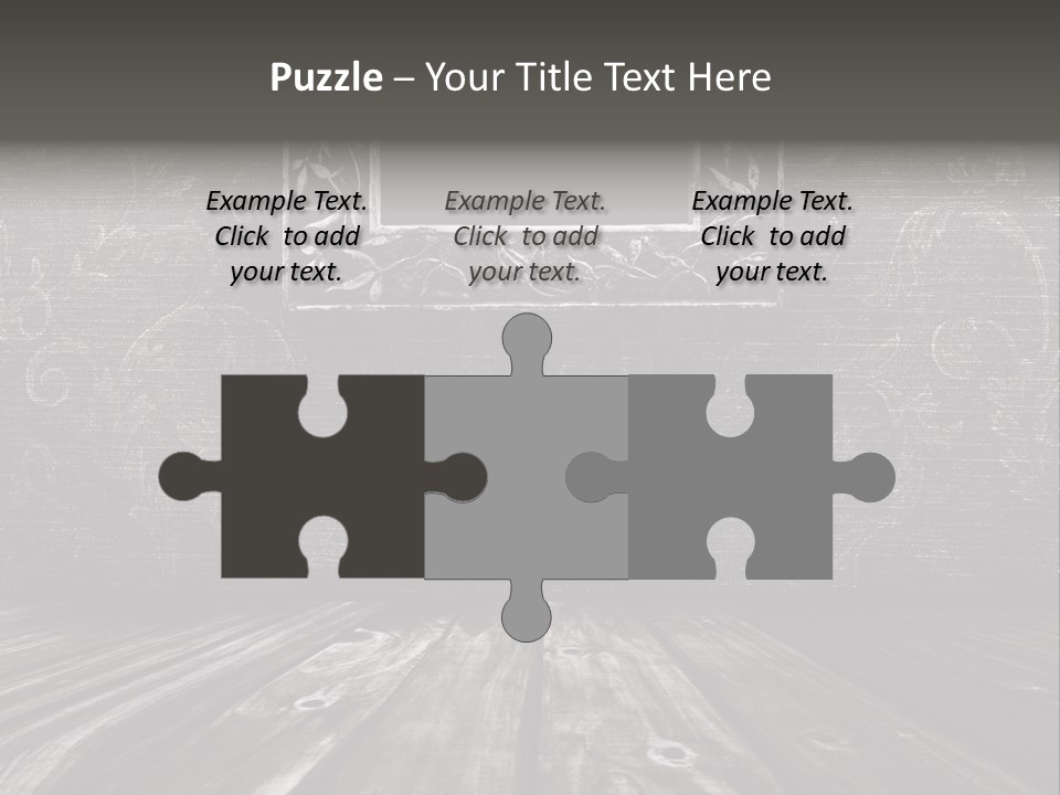 Photography Wood PowerPoint Template