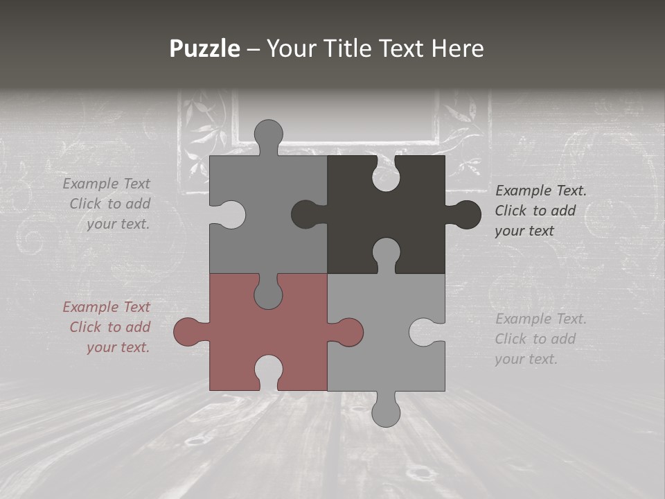 Photography Wood PowerPoint Template