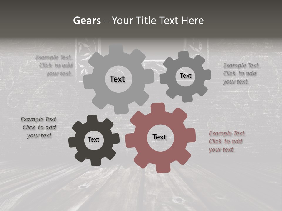 Photography Wood PowerPoint Template