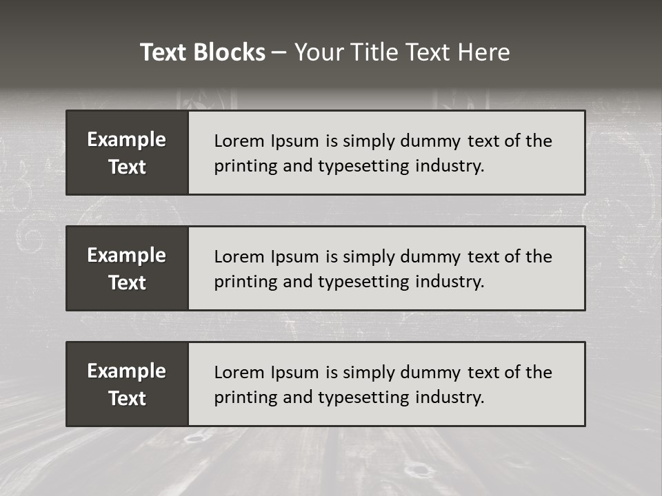 Photography Wood PowerPoint Template