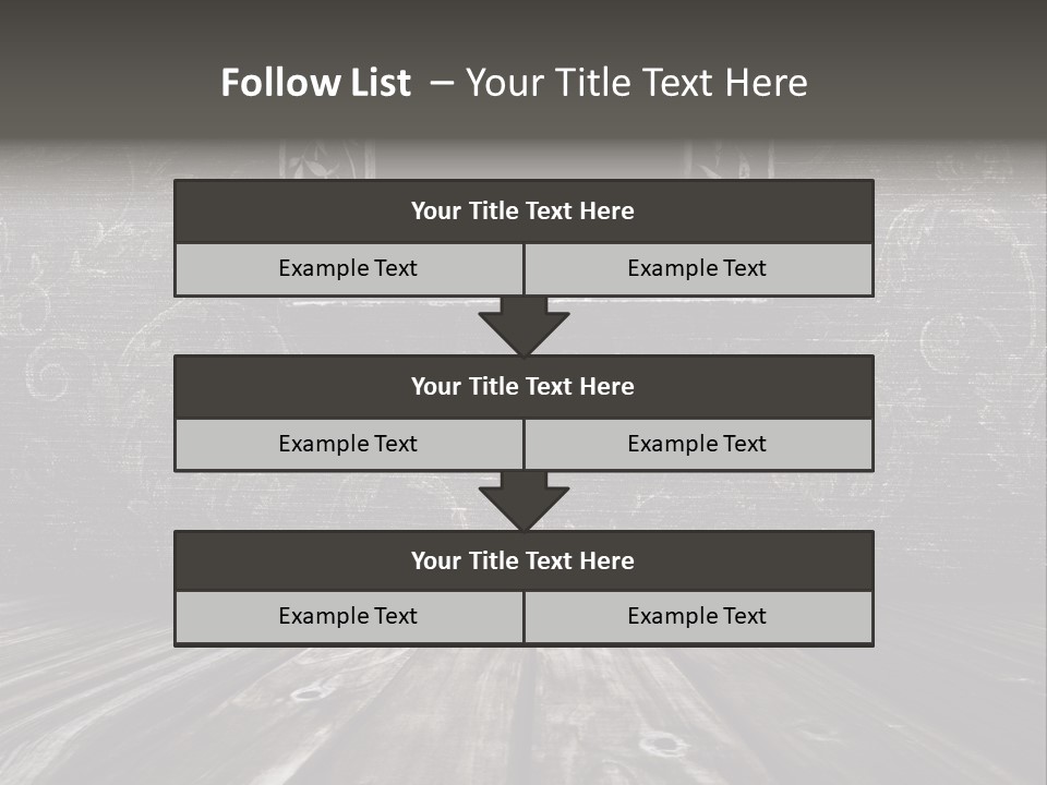 Photography Wood PowerPoint Template