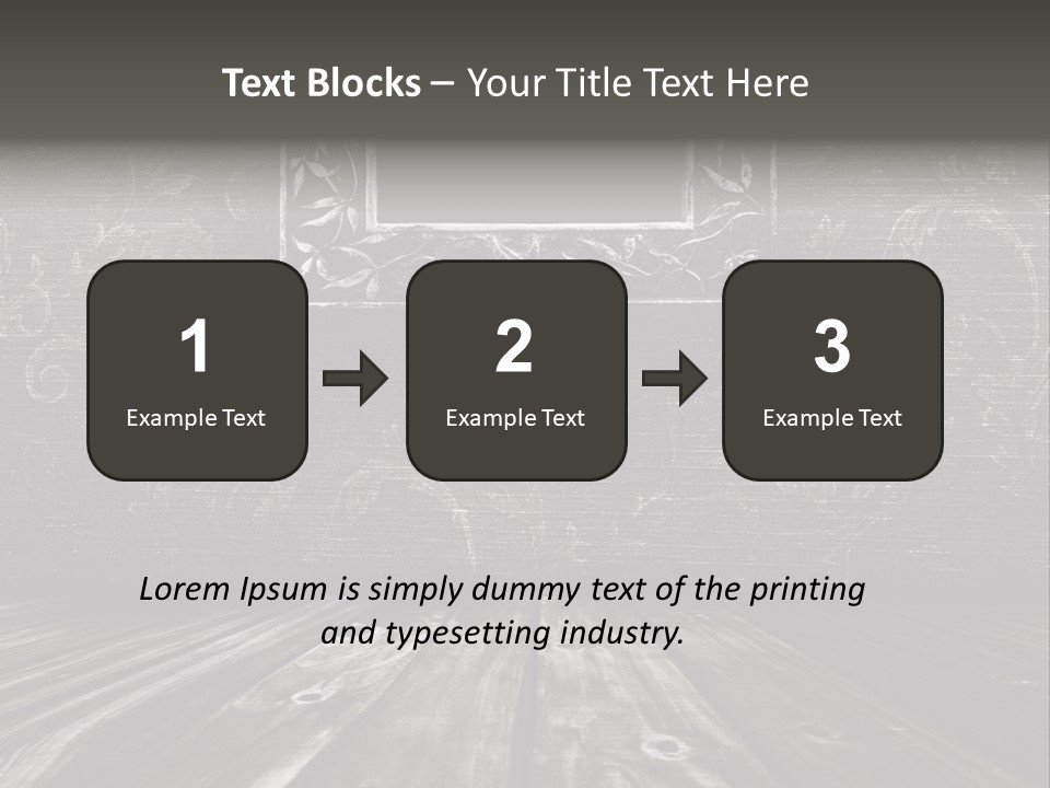 Photography Wood PowerPoint Template